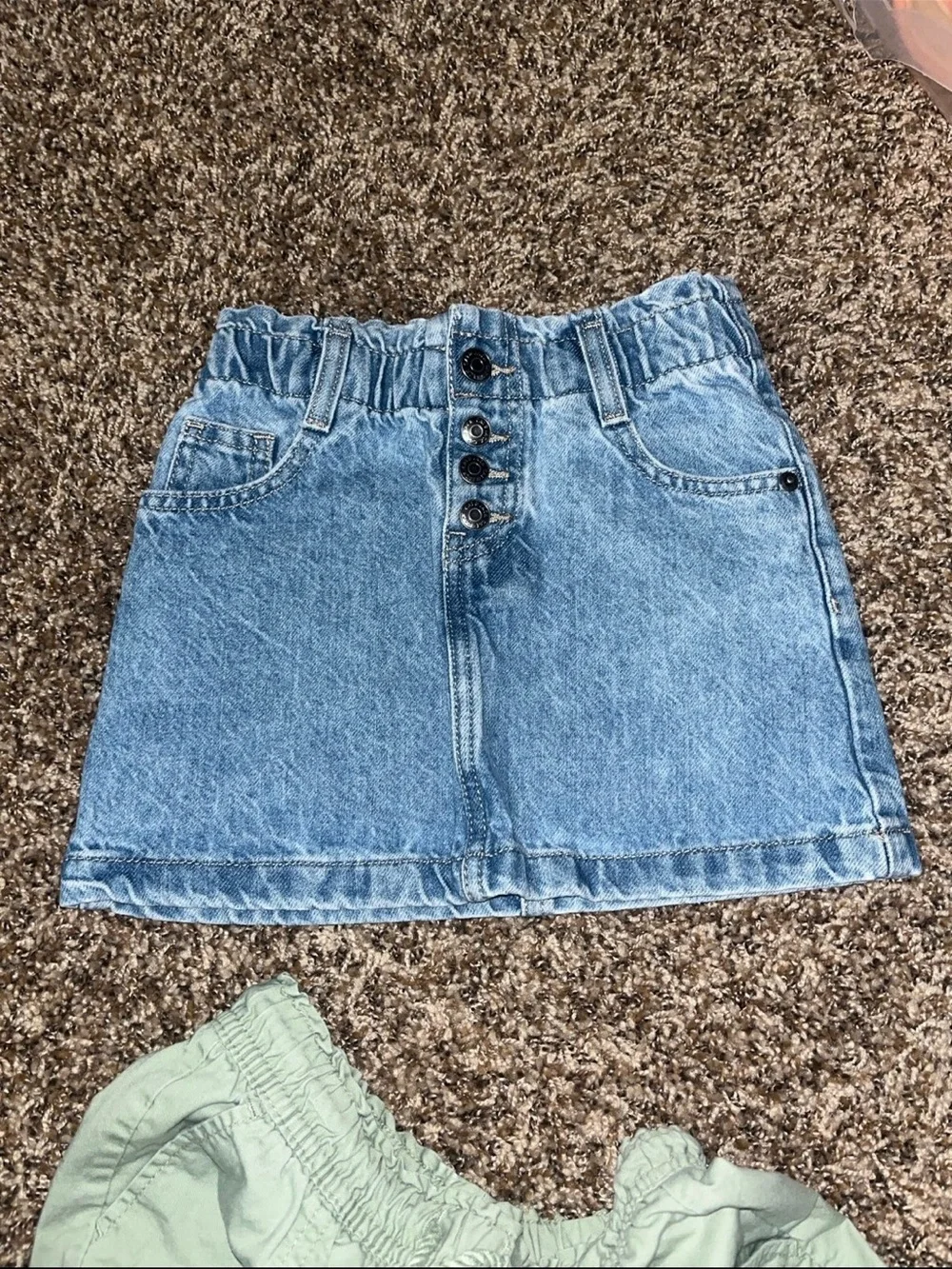 Girl Kids Jean Skirt & GAP Shorts Size5/6